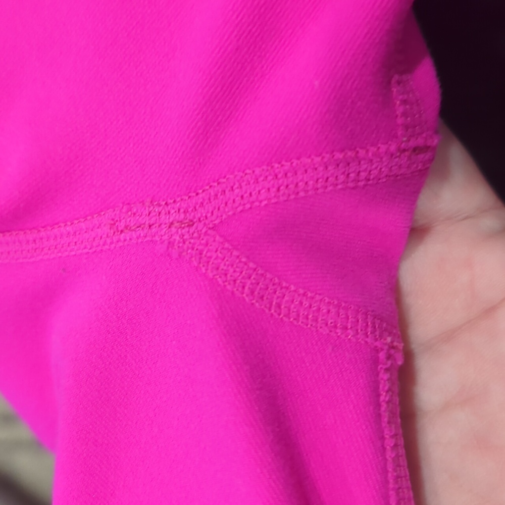Lululemon Wunder Under Pant *Reversible Raspberry Glo Light/ Raspberry Glo Light - Picture 7 of 11